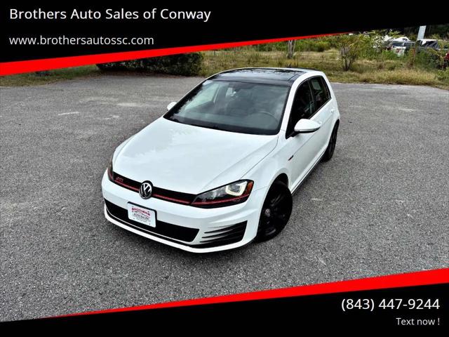 2016 Volkswagen Golf GTI SE w/Performance Package 4-Door for sale in Conway, SC