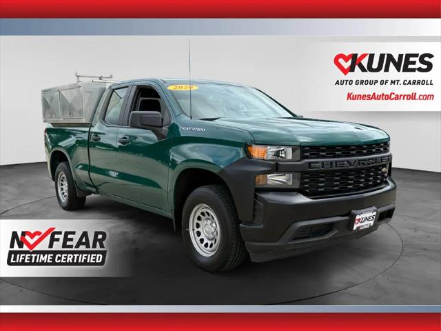 2020 Chevrolet Silverado 1500 2WD Double Cab Standard Bed WT for sale in Mount Carroll, IL