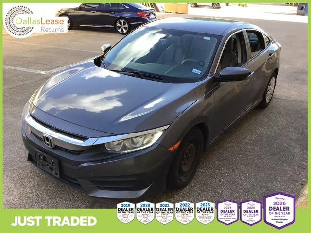 2016 Honda Civic LX for sale in Dallas, TX