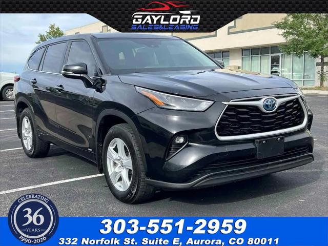 2023 Toyota Highlander Hybrid LE for sale in Aurora, CO