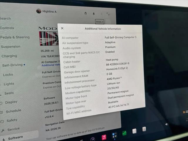 2022 Tesla Model X Plaid Tri Motor All-Wheel Drive