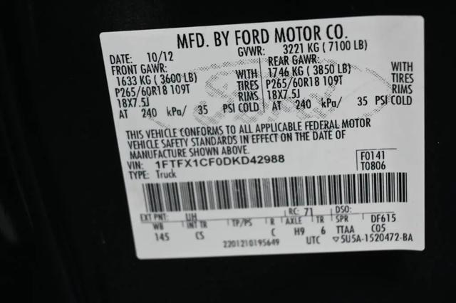2013 Ford F-150 STX