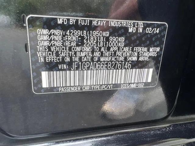 2014 Subaru Impreza 2.0i Premium