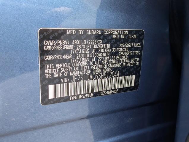 2025 Subaru Forester Base