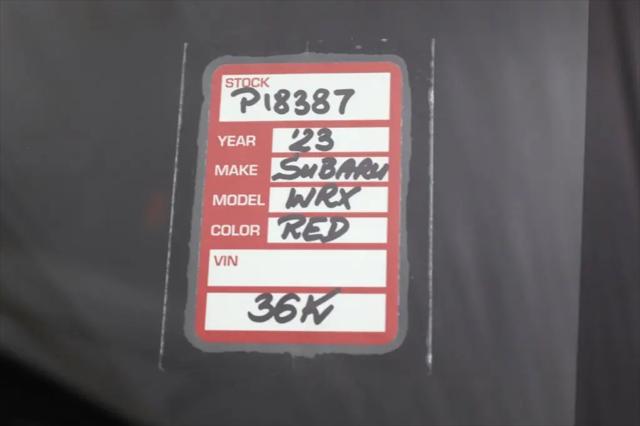 2023 Subaru WRX Standard