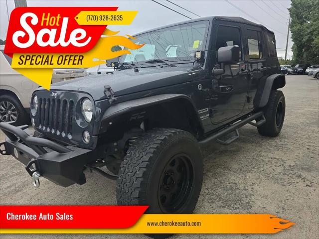 2017 Jeep Wrangler Unlimited Sport 4x4 for sale in Acworth, GA