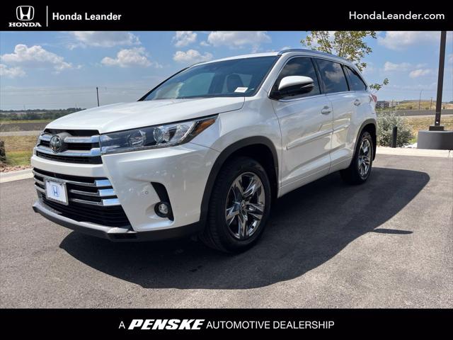 2019 Toyota Highlander Limited Platinum for sale in Leander, TX