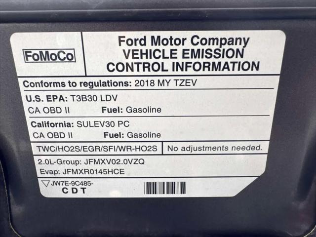 2018 Ford Fusion Energi SE Luxury