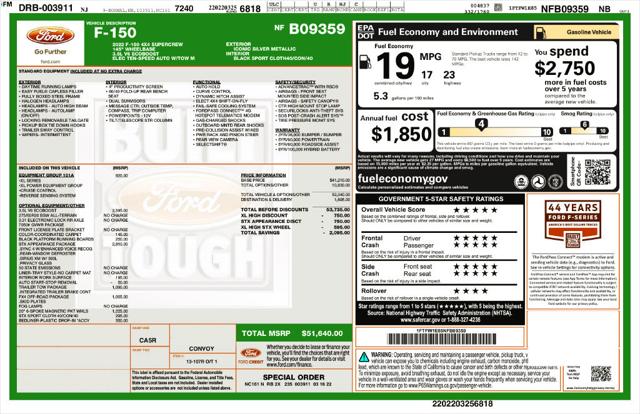 2022 Ford F-150 XL for sale in Monmouth Junction, NJ