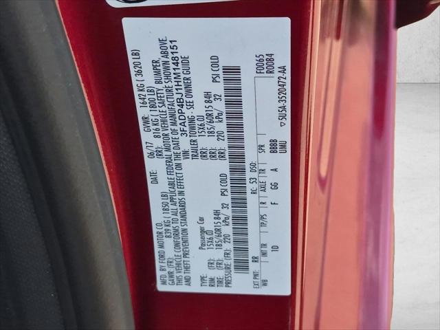 2017 Ford Fiesta SE