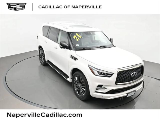 2021 INFINITI QX80 PREMIUM SELECT for sale in Naperville, IL