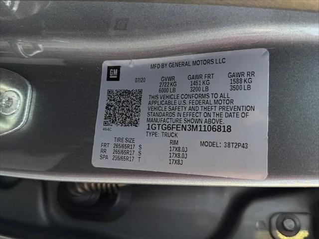 2021 GMC Canyon 4WD Crew Cab Short Box AT4 - Leather