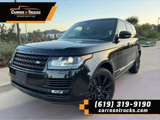2015 Land Rover Range Rover 3.0L V6 Supercharged HSE for sale in Escondido, CA
