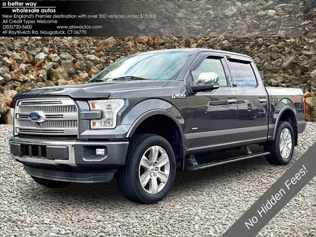 2015 Ford F-150 Platinum for sale in Naugatuck, CT