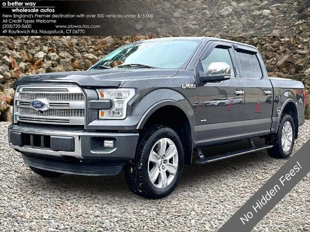 2015 Ford F-150 Platinum for sale in Naugatuck, CT