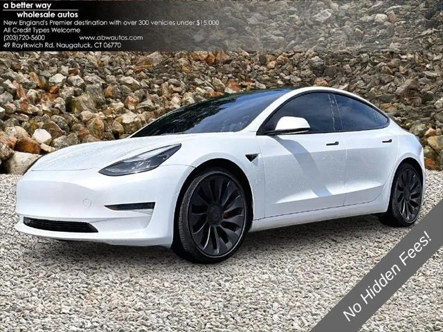 2022 Tesla Model 3 Performance Dual Motor All-Wheel Drive for sale in Naugatuck, CT