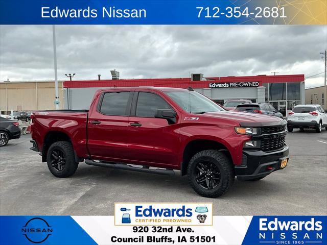 2022 Chevrolet Silverado 1500 4WD Crew Cab Short Bed Custom Trail Boss for sale in Council Bluffs, IA