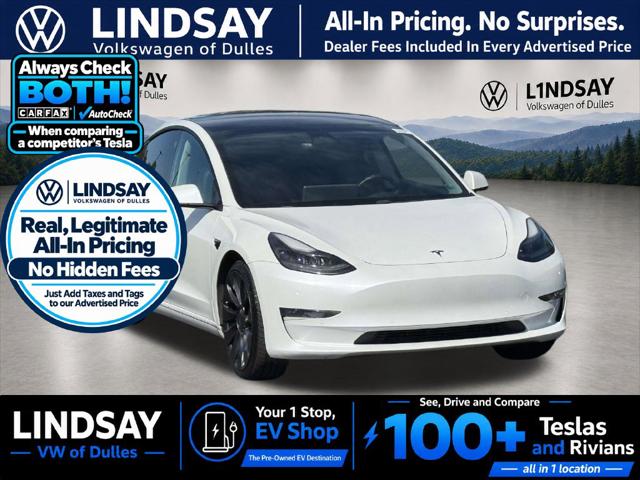 2021 Tesla Model 3 Performance Dual Motor All-Wheel Drive for sale in Sterling, VA