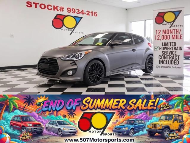 2016 Hyundai Veloster Turbo for sale in Roy, WA