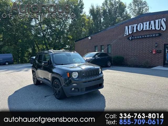 2017 Jeep Renegado Altitude FWD for sale in Greensboro, NC