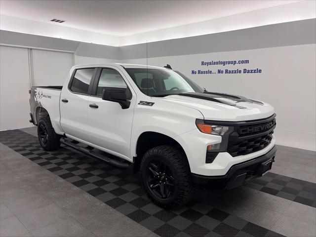 Used 2023 Chevrolet Silverado 1500 4WD Crew Cab Short Bed Custom Trail Boss For Sale in Cortland, NY