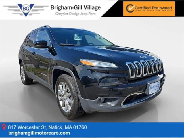 2018 Jeep Cherokee Limited 4x4 for sale in Natick, MA