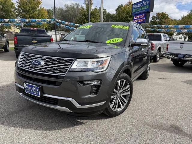 2018 Ford Explorer Platinum for sale in Green Bay, WI