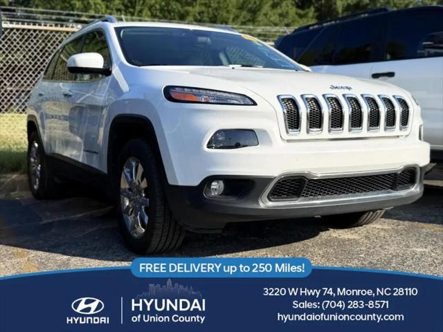 2017 Jeep Cherokee Limited FWD for sale in Monroe, NC