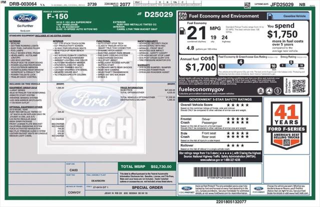 2018 Ford F-150 LARIAT for sale in Roanoke, VA