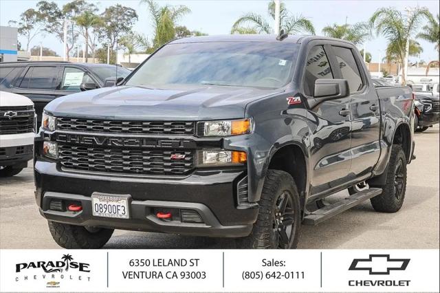 2021 Chevrolet Silverado 1500 4WD Crew Cab Short Bed Custom Trail Boss for sale in Ventura, CA