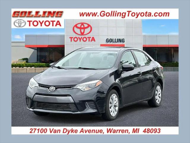 2015 Toyota Corolla LE for sale in Warren, MI