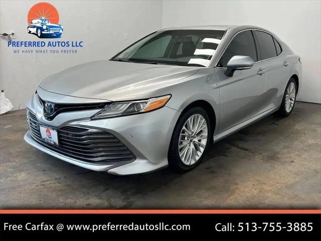 2018 Toyota Camry XLE for sale in WEST CHESTER, OH