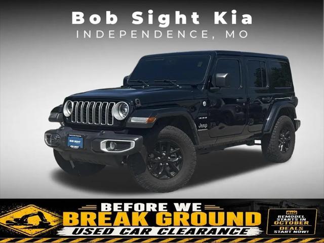 2024 Jeep Wrangler 4-Door Sahara 4x4 for sale in Independence, MO