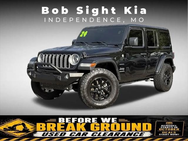 2024 Jeep Wrangler 4-Door Sahara 4x4 for sale in Independence, MO