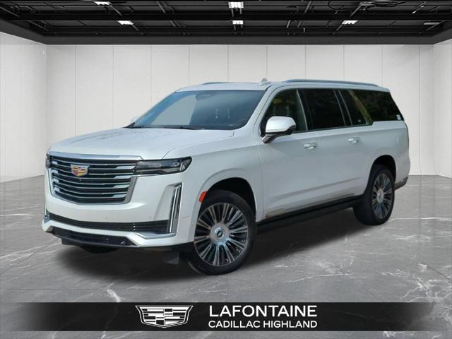 2021 Cadillac Escalade ESV 4WD Premium Luxury Platinum for sale in Highland, MI