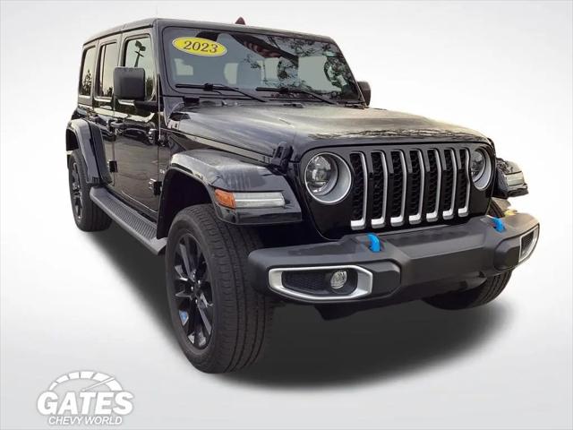 2023 Jeep Wrangler 4xe Sahara 4x4 for sale in Mishawaka, IN