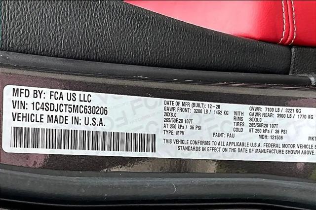 2021 Dodge Durango R/T AWD