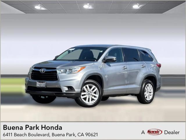 2016 Toyota Highlander LE V6 for sale in Buena Park, CA