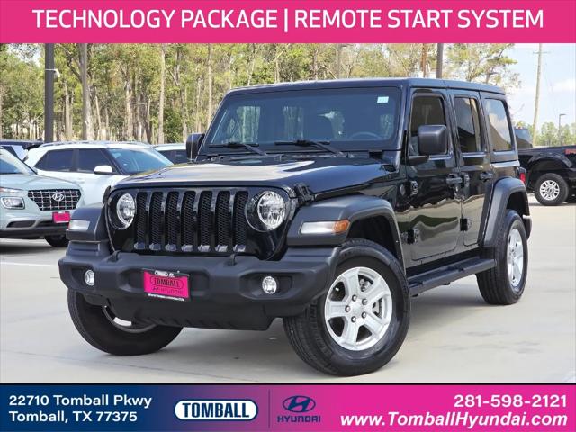2022 Jeep Wrangler Unlimited Sport S 4x4 for sale in Tomball, TX