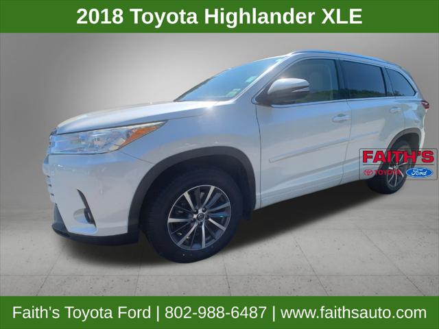 2018 Toyota Highlander XLE for sale in Westminster, VT