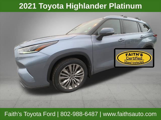2021 Toyota Highlander Platinum for sale in Westminster, VT