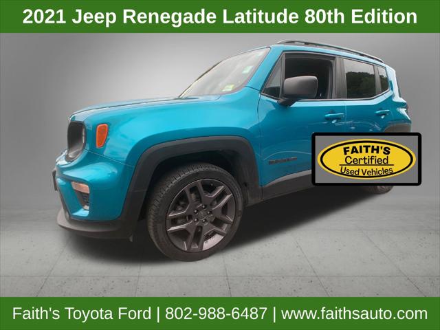 2021 Jeep Renegade 80th Anniversary 4x4 for sale in Westminster, VT