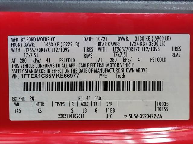 2021 Ford F-150 XL