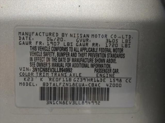 2020 Nissan Versa SV Xtronic CVT