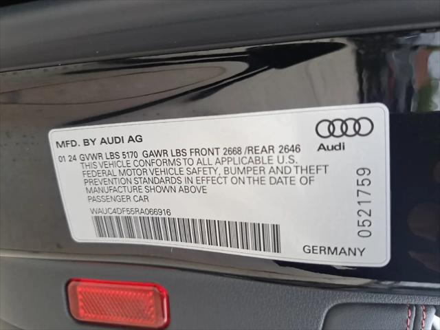2024 Audi S5 Sportback Premium Plus TFSI quattro Tiptronic