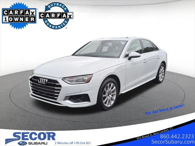 2021 Audi A4 Premium 40 TFSI quattro S tronic for sale in New London, CT
