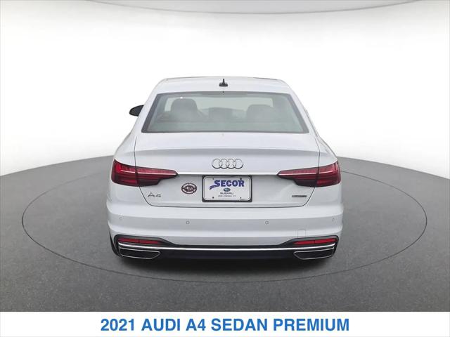 2021 Audi A4 Premium 40 TFSI quattro S tronic