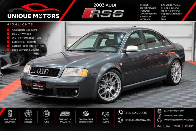 2003 Audi RS6 4.2 for sale in Kent, WA