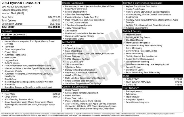 2024 Hyundai Tucson XRT