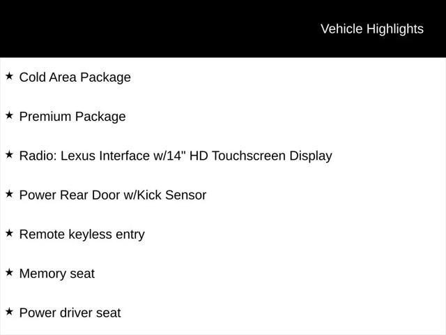 2024 Lexus RX 350 Premium